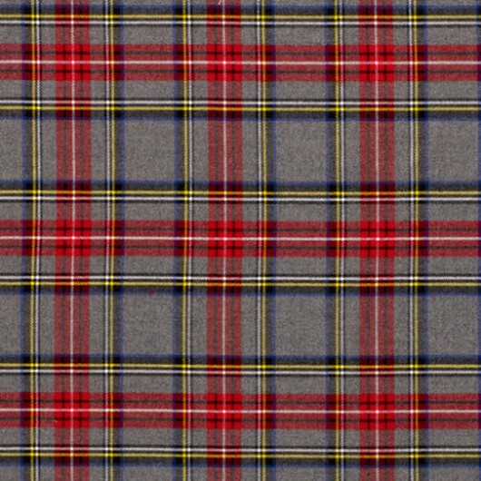 Gabardin / Skotskrutigt 150cm 068 Grå - 50cm