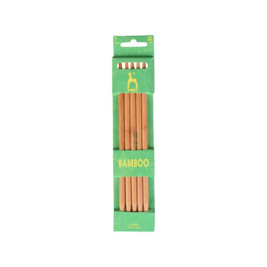 Pony Strumpstickor Bambu 20cm 7,00mm / 7.9in US 10Â¾