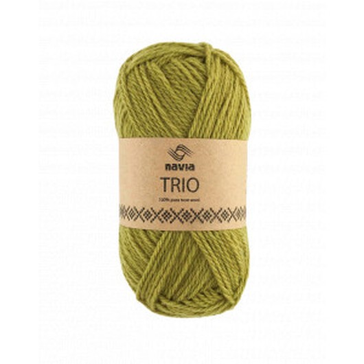 Navia Trio Garn 353 Oliv