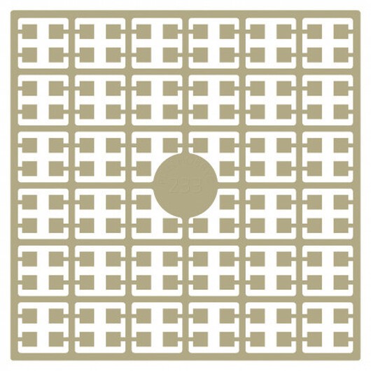 Pixelhobby Midi Pärlor 233 Ljus Beige Brun 2x2mm - 140 pixels