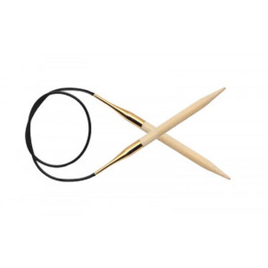 KnitPro Bamboo Rundstickor Bambu 40cm 4,00mm / 15.7in US6
