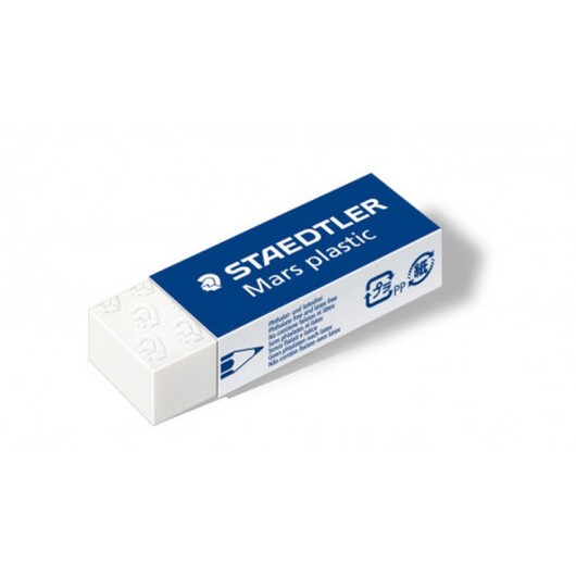 Staedtler Mars Plastic Suddgummi 65x23x13mm - 1 st.
