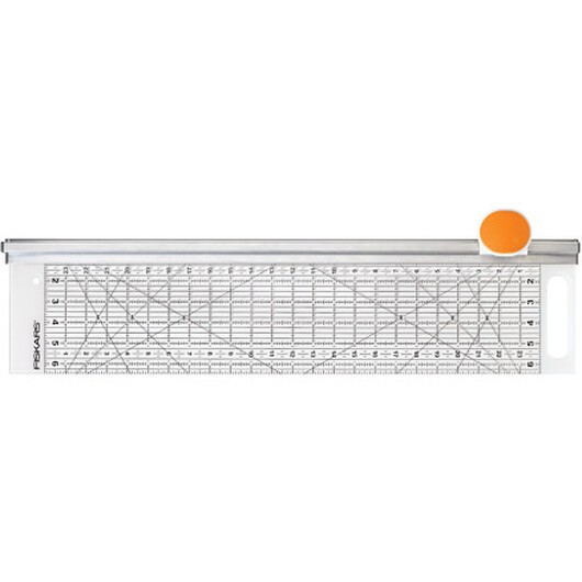 Fiskars Combo Rotary Cutter & Ruler, L: 61 cm, B: 15 cm, 1 st.