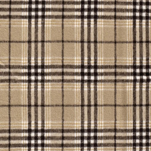 Jacquardtyg 145cm 052 - Beige med rutor