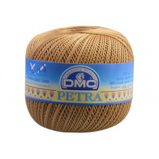 DMC Petra nr. 8 Virkgarn Unicolor 53045 Beige