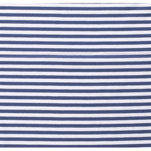 Bomullsjersey Print Tyg 150cm 006 Ränder - 50cm