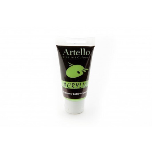 Artello Akrylfärg/Konstnärsfärg Limegrön 75ml