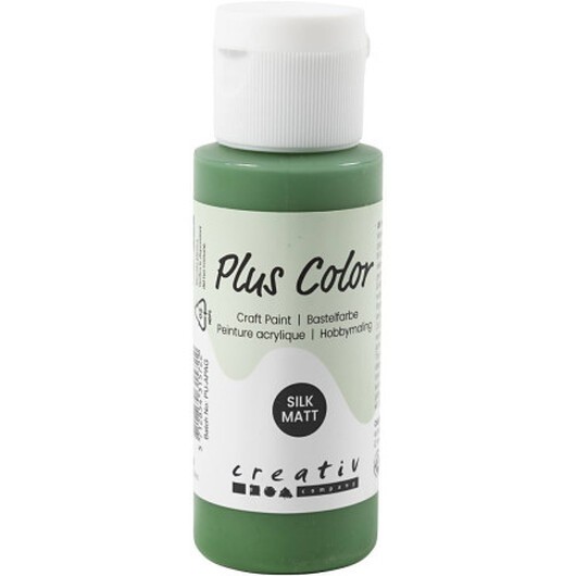 Plus Color Hobbyfärg, forrest green, 60 ml/ 1 flaska