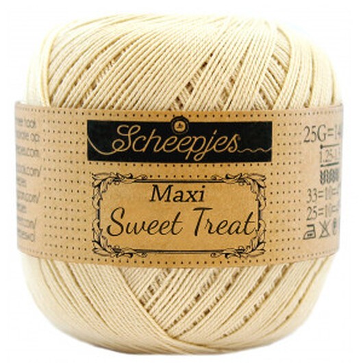 Scheepjes Maxi Sweet Treat Garn Unicolor 404 English Tea