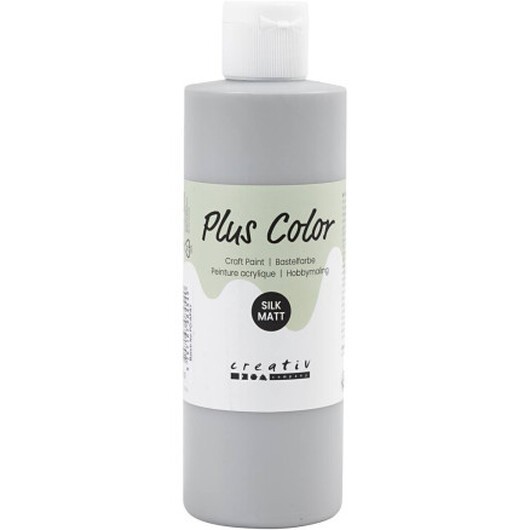 Plus Color Hobbyfärg, rain grey, 250 ml/ 1 flaska