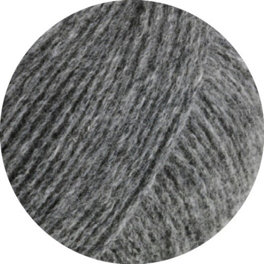Lana Grossa Cashmere Pure Garn 06 Grå Melange
