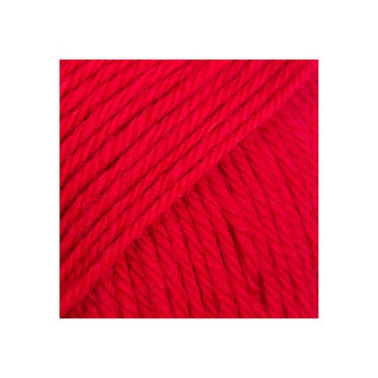 Drops Fiesta Garn Unicolor 12 Röd