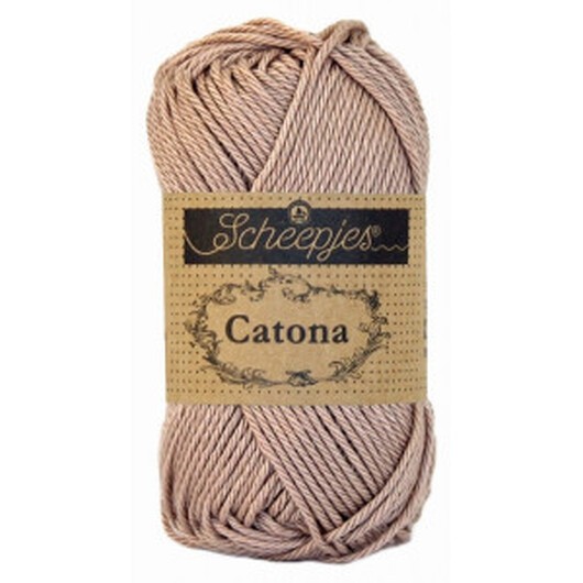 Scheepjes Catona Garn Unicolor 257 Antique Mauve