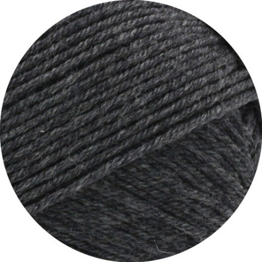 Lana Grossa Meilenweit 100 Merino Extrafine Uni Garn 2403 Antracit