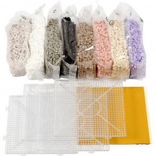 Photo Pearls Startset, assorterade färger, 14000 st., medium, 1 set