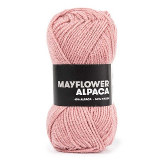 Mayflower Baby Alpaca Garn 02 Bränd Aprikos