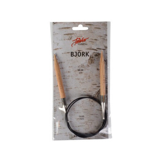 Järbo Björk Rundstickor Björk 80cm 9,00mm / 31.5in US13