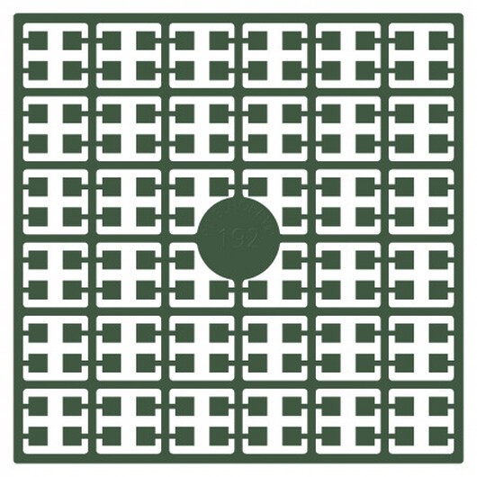 Pixelhobby Midi Pärlor 192 Dov Grågrön 2x2mm - 140 pixels