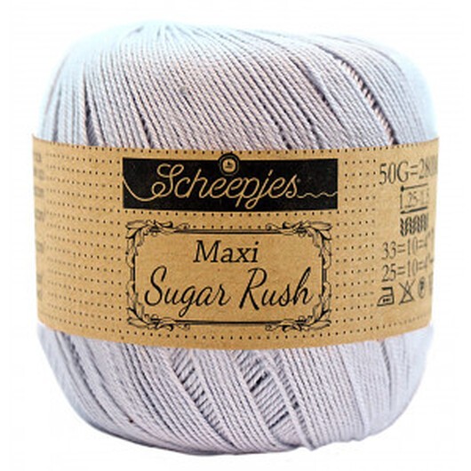 Scheepjes Maxi Sugar Rush Garn Unicolor 399 Lilac Mist