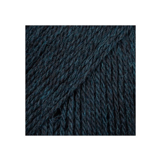 DROPS Flora Garn Mix 38 Mörk Marinblå