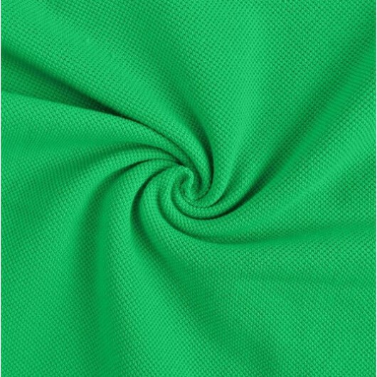 Polo bomullsjersey 155cm 2025 Grön - 50cm