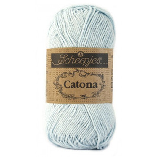 Scheepjes Catona Garn Unicolor 509 Baby Blue