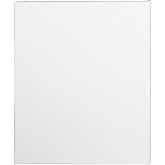 Målarduk, D: 1,6 cm, stl. 50x60 cm, 360 g, vit, 5 st./ 1 förp.