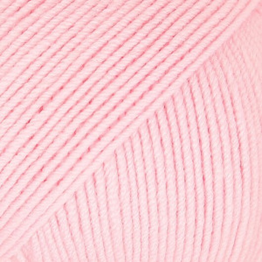 Drops Baby Merino Garn Unicolor 05 Ljus rosa
