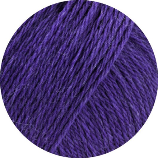 Lana Grossa Landlust Alpaca Merino 160 449 Blå/Lila