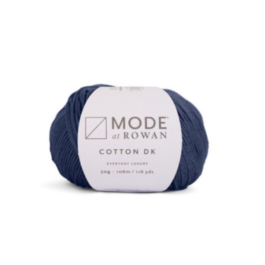 Mode på Rowan Garn Cotton DK 15 Sapphire