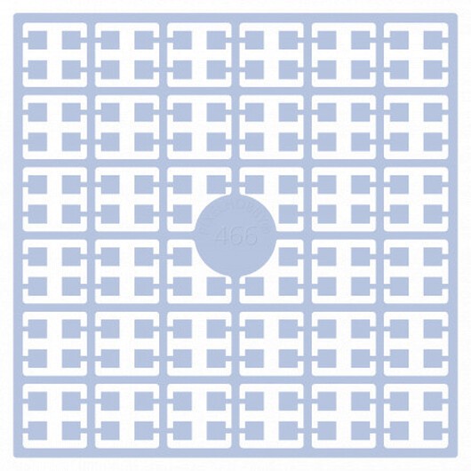 Pixelhobby Midi Pärlor 466 Extra ljus Dov Blå 2x2mm - 140 pixels