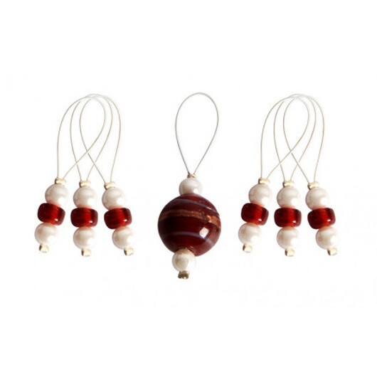 KnitPro Zooni Markeringsringar Amaryllis - 7 st