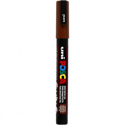 Posca Tusch, spets: 0,9-1,3 mm, PC-3M, 1 st., brown
