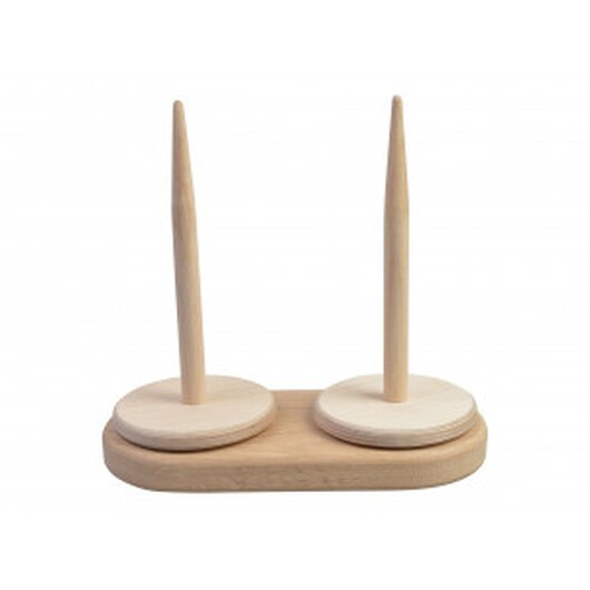 fromWOOD Garnhållare Trä till 2 garner 28 cm