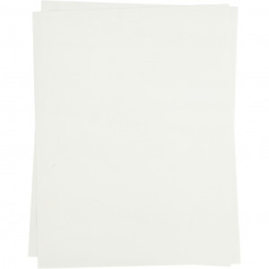 Transferark, vit, 21,5x28 cm, till ljusa och mörka textilier, 3 ark/ 1