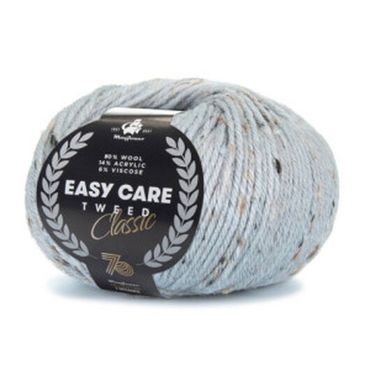 Mayflower Easy Care Classic Tweed Garn Garn 504 Silvergrå