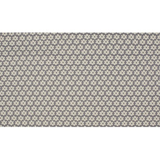 Minimals Bomullspoplin Tyg Print 65 Flower Grey 145cm - 50cm