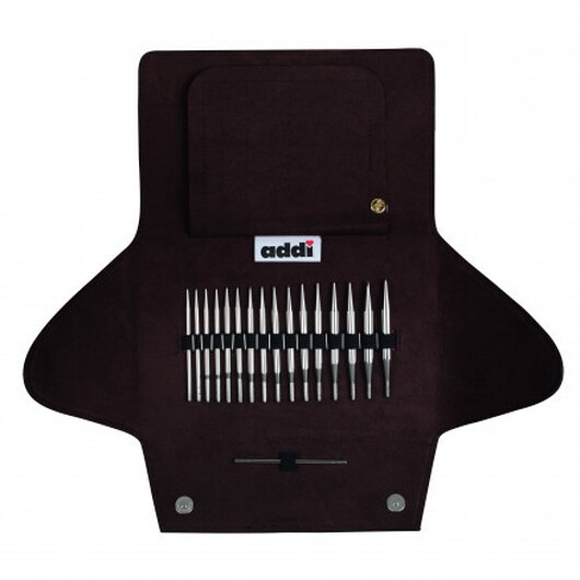 Addi Click Lace Korta Ändstickor Rundstickeset 40-100cm 3,5-8mm - 8 storlekar