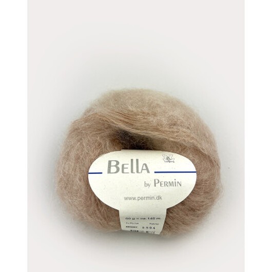 Permin Bella Mohair Garn 67 Ljus Kamel