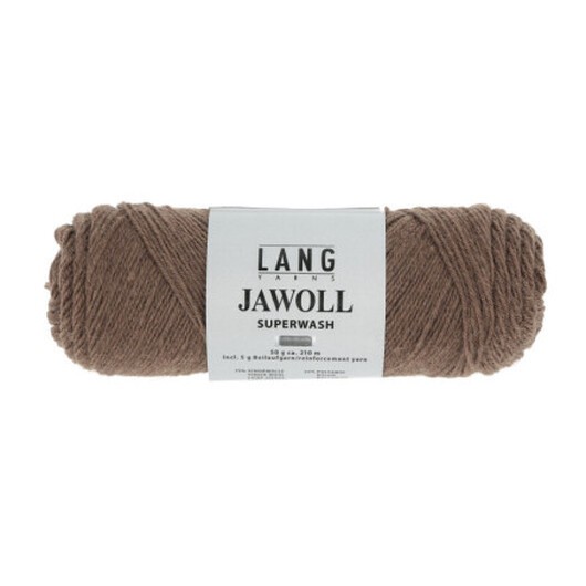Lang Yarns Garn Jawoll 95 Mörk Bordeaux
