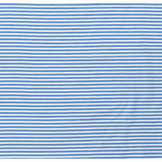 Bomullsjersey Print Tyg 150cm 004 Ränder - 50cm