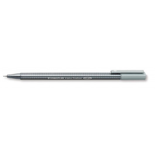 Staedtler Triplus Fineliner Tuschpenna Silver Grå 0,3mm - 1 st.