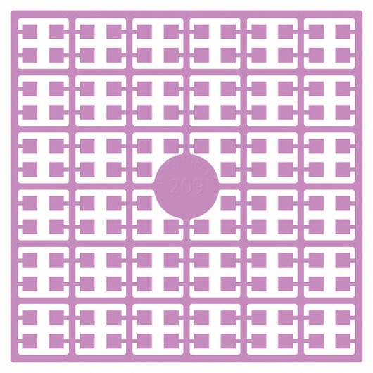 Pixelhobby Midi Pärlor 209 Ljus Violett 2x2mm - 140 pixels
