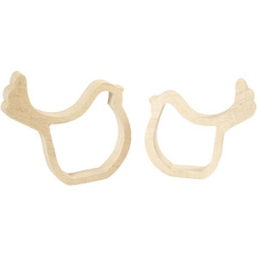 Kycklingar, H: 13 cm, D: 2 cm, B: 13 cm, 2 st./ 1 förp.