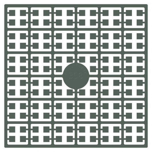 Pixelhobby Midi Pärlor 358 Grågrön 2x2mm - 140 pixels