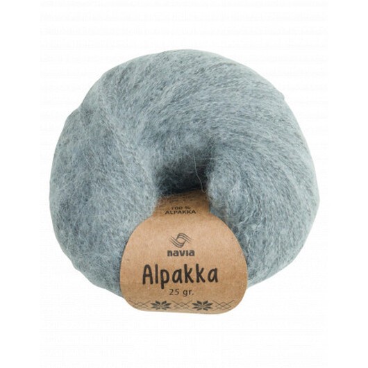 Navia Alpaca Garn 802 Ljus Grå