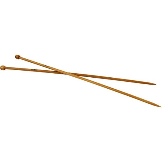 Stickor, L: 35 cm, storlek 5,5 mm, 1 par
