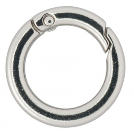 Infinity Hearts O-ring med Ãppning Mässing Silver Ø23,5mm - 5 st