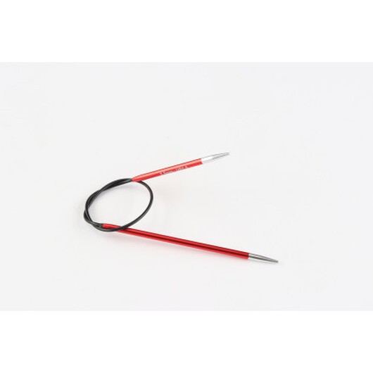 KnitPro Zing Asymmestriska Rundstickor 25 cm 2,50mm