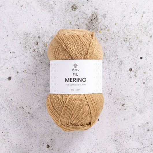 Järbo Fine Merino Garn 308 Beige Ãken